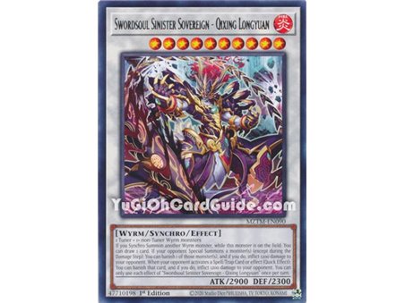 Swordsoul Sinister Sovereign - Qixing Longyuan (Rare)