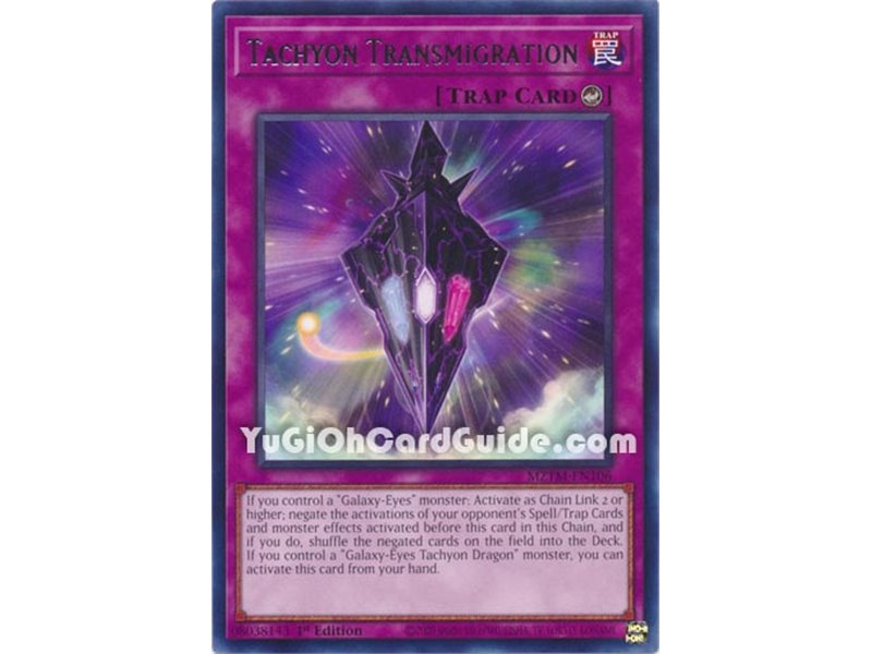 Tachyon Transmigration (Rare)