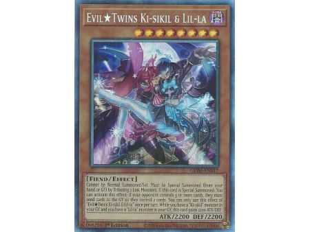 Evil*Twins Ki-sikil & Lil-la (Collector's Rare) – Genesis Impact | Carta YUGIOH en México