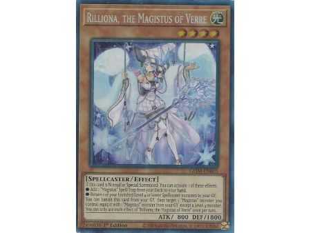 Rilliona, the Magistus of Verre (Collector's Rare) – Genesis Impact | Carta YUGIOH en México
