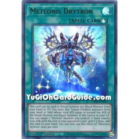 Meteonis Drytron (Collector's Rare) – Genesis Impact | Carta YUGIOH en México