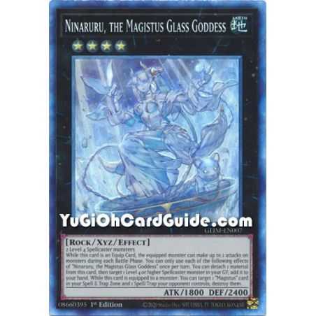 Ninaruru, the Magistus Glass Goddess (Collector's Rare) – Genesis Impact | Carta YUGIOH en México