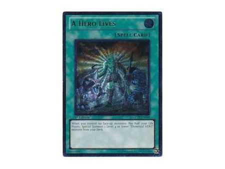 A Hero Lives (Ultimate Rare) – Generation Force | Carta YUGIOH en México