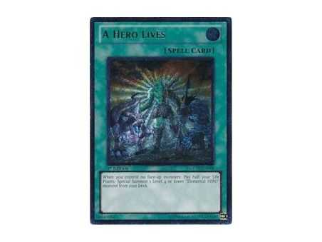 A Hero Lives (Ultimate Rare) – Generation Force | Carta YUGIOH en México