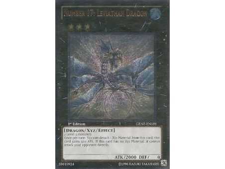 Number 17: Leviathan Dragon (Ultimate Rare) – Generation Force | Carta YUGIOH en México