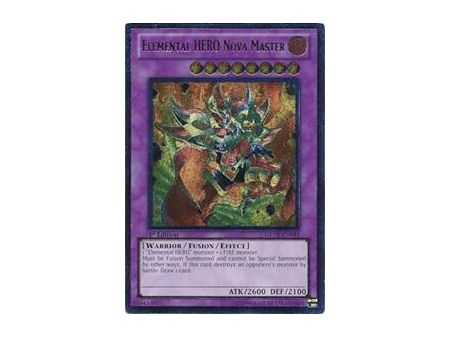 Elemental HERO Nova Master (Ultimate Rare) – Generation Force | Carta YUGIOH en México