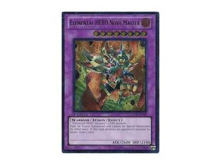 Elemental HERO Nova Master (Ultimate Rare) – Generation Force | Carta YUGIOH en México