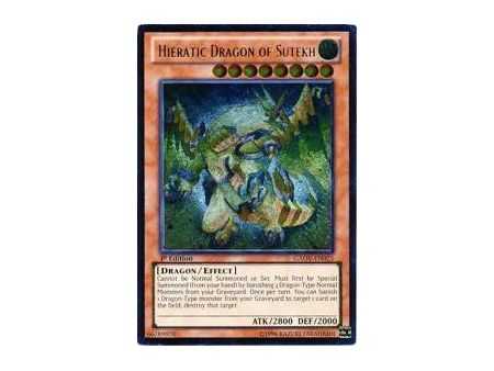Hieratic Dragon of Sutekh (Ultimate Rare) – Galactic Overlord | Carta YUGIOH en México