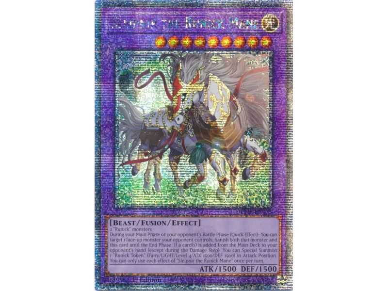Sleipnir the Runick Mane (Starlight Rare) – Duelist Nexus | Carta YUGIOH en México