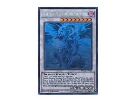 Scarlight Red Dragon Archfiend (Ghost Rare) – Dimension of Chaos | Carta YUGIOH en México
