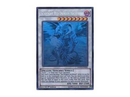 Scarlight Red Dragon Archfiend (Ghost Rare) – Dimension of Chaos | Carta YUGIOH en México