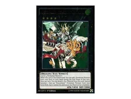 Majespecter Paladin, the Ascending Dracoslayer (Ultimate Rare) – Dimension of Chaos | Carta YUGIOH en México