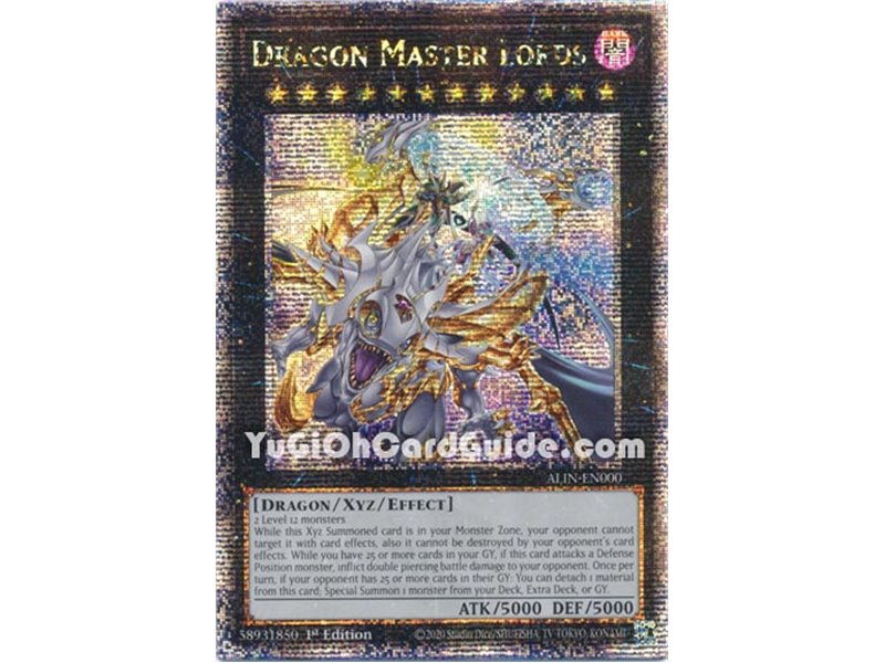 Dragon Master Lords (Quarter Century Secret Rare)