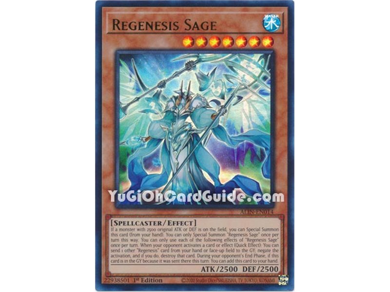Regenesis Sage (Quarter Century Secret Rare)
