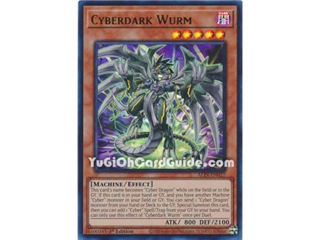 Cyberdark Wurm (Quarter Century Secret Rare)