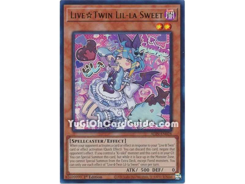 Live*Twin Lil-la Sweet (Quarter Century Secret Rare)