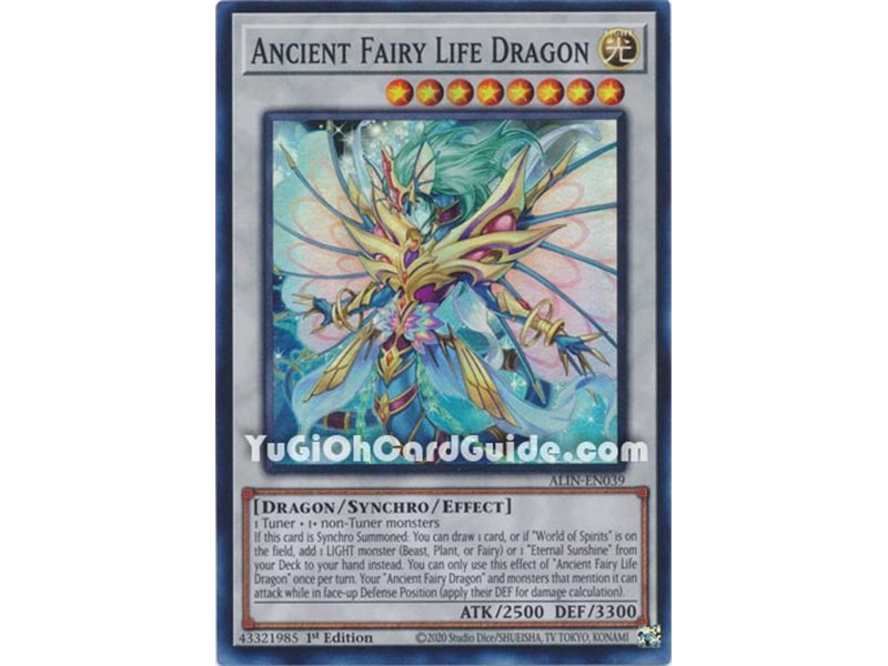 Ancient Fairy Life Dragon (Super Rare)