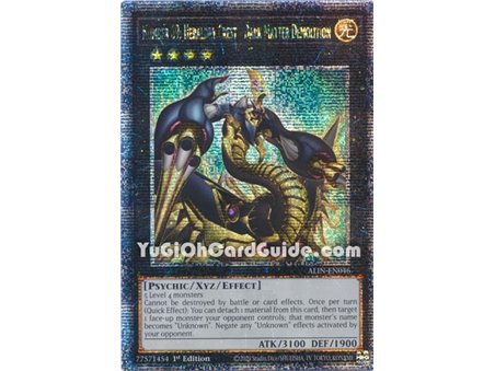Number 69: Heraldry Crest - Dark Matter Demolition (Quarter Century Secret Rare)