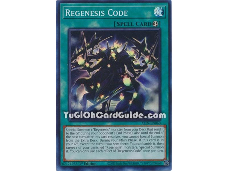 Regenesis Code (Super Rare)