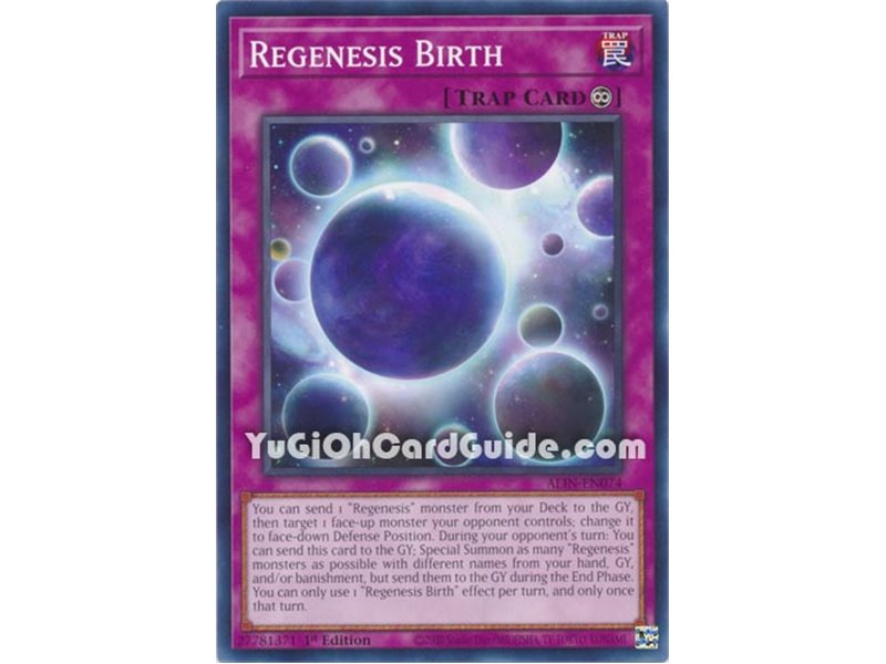 Regenesis Birth (Common)