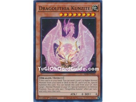 Dragolithia Kunzite (Super Rare)