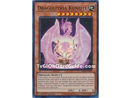 Dragolithia Kunzite (Super Rare)