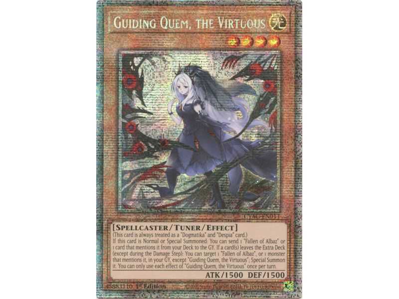 Guiding Quem, the Virtuous (Starlight Rare) – Cyberstorm Access | Carta YUGIOH en México