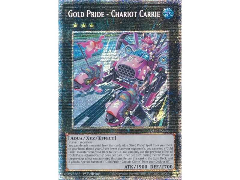 Gold Pride - Chariot Carrie (Starlight Rare) – Cyberstorm Access | Carta YUGIOH en México