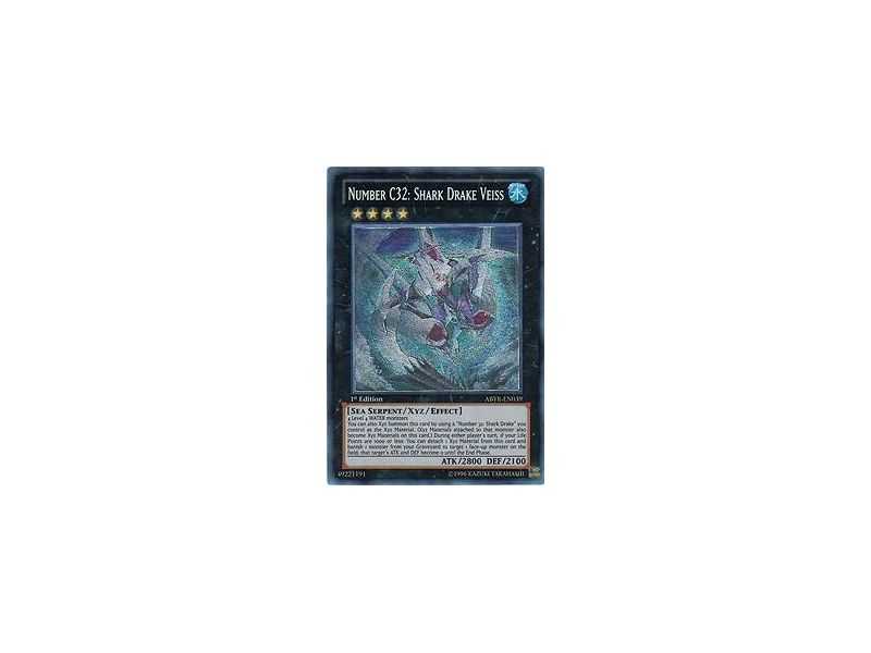 Number C32: Shark Drake Veiss (Ultimate Rare) – Abyss Rising | Carta YUGIOH en México