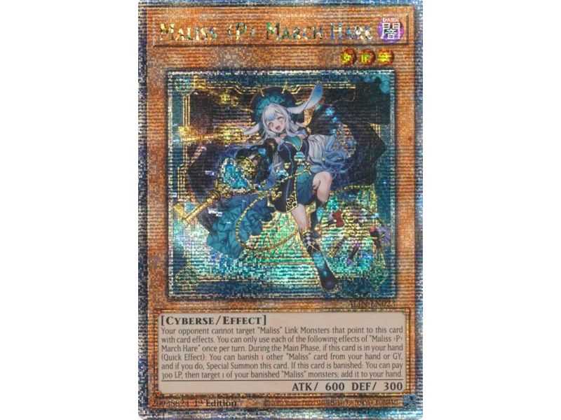 Maliss P March Hare (Quarter Century Secret Rare) – Alliance Insight | Carta YUGIOH en México