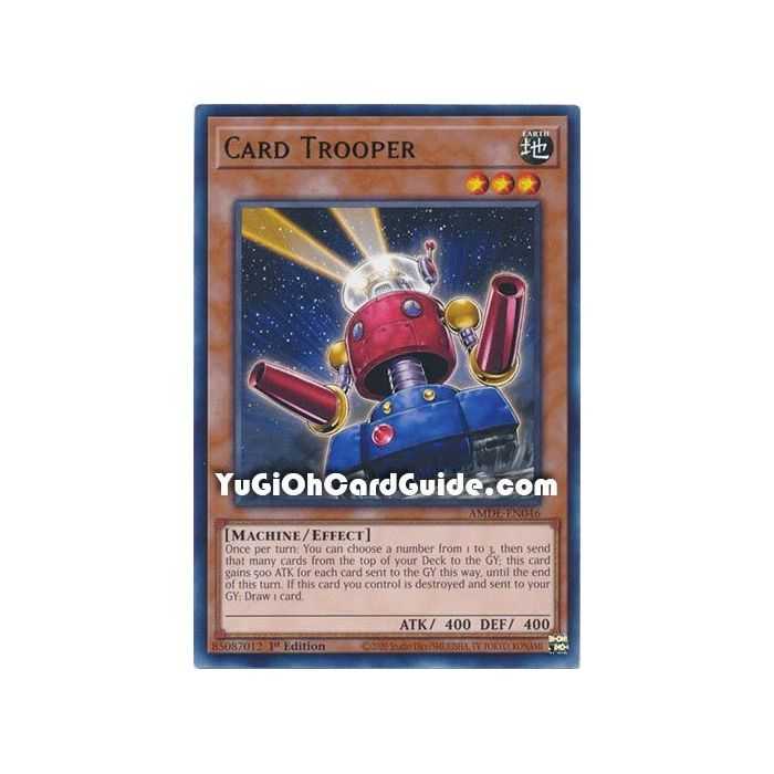 Card Trooper (Collector's Rare) – Amazing Defenders | Carta YUGIOH en México