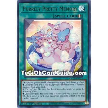 Purrely Pretty Memory (Collector's Rare) – Amazing Defenders | Carta YUGIOH en México