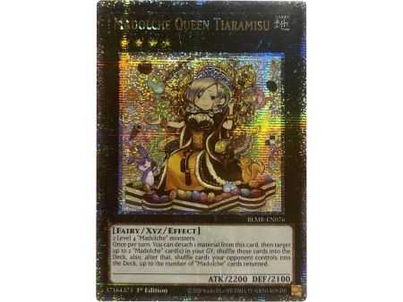Madolche Queen Tiaramisu (Quarter Century Secret Rare) – Battle of Legends Mounstros Revenge | Carta YUGIOH en México