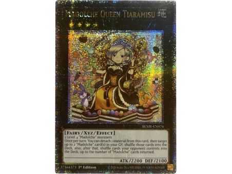 Madolche Queen Tiaramisu (Quarter Century Secret Rare) – Battle of Legends Mounstros Revenge | Carta YUGIOH en México