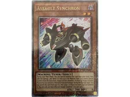 Assault Synchron (Quarter Century Secret Rare) – Battle of Legends Mounstros Revenge | Carta YUGIOH en México