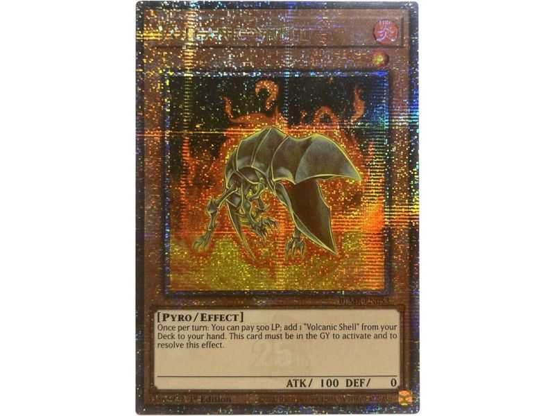 Volcanic Shell (Quarter Century Secret Rare) – Battle of Legends Mounstros Revenge | Carta YUGIOH en México
