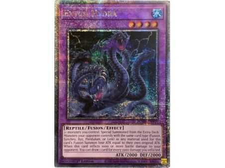 Extox Hydra (Quarter Century Secret Rare) – Battle of Legends Mounstros Revenge | Carta YUGIOH en México