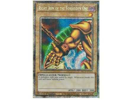 Right Arm of the Forbidden One (Starlight Rare) – Battles of Legend Crystal Revenge | Carta YUGIOH en México