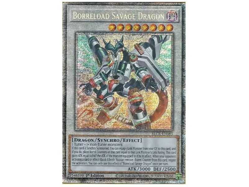 Borreload Savage Dragon (Starlight Rare) – Battles of Legend Crystal Revenge | Carta YUGIOH en México