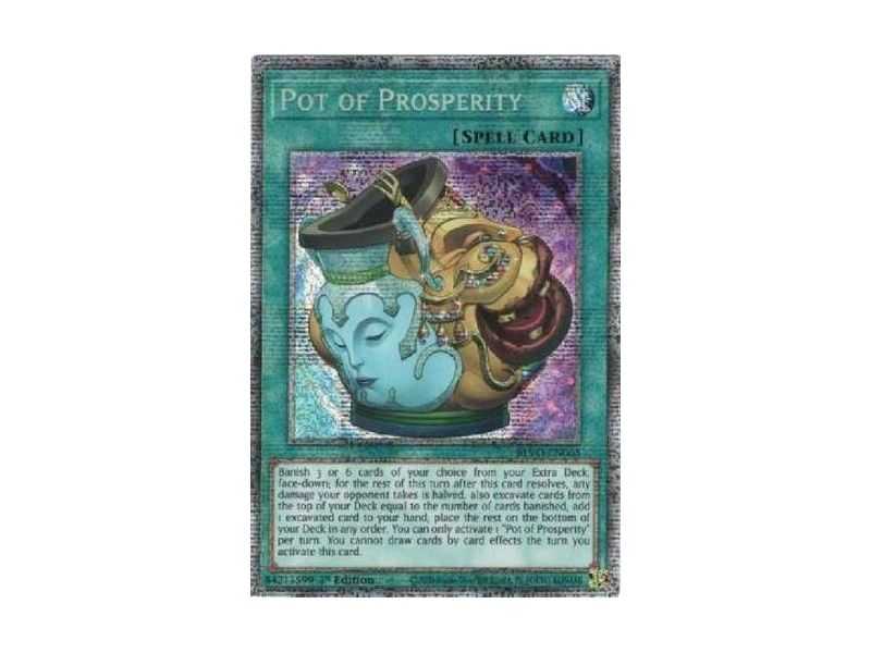 Pot of Prosperity (Starlight Rare) – Blazing Vortex | Carta YUGIOH en México