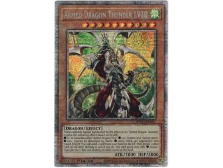 Armed Dragon Thunder LV10 (Starlight Rare) – Blazing Vortex | Carta YUGIOH en México