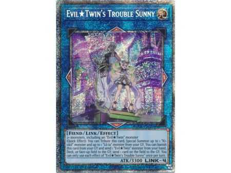 Evil Twin's Trouble Sunny (Starlight Rare) – Burst of Destiny | Carta YUGIOH en México