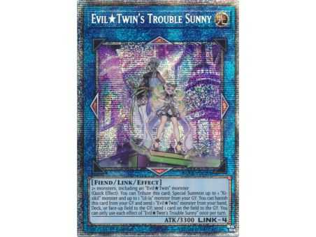 Evil Twin's Trouble Sunny (Starlight Rare) – Burst of Destiny | Carta YUGIOH en México