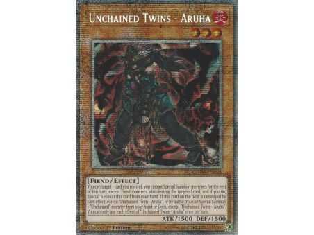 Unchained Twins - Aruha (Starlight Rare) – Chaos Impact | Carta YUGIOH en México