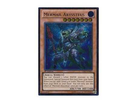 Mermail Abyssteus (Ultimate Rare) – Cosmo Blazer | Carta YUGIOH en México