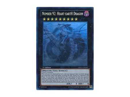 Number 92: Heart-eartH Dragon (Ghost Rare) – Cosmo Blazer | Carta YUGIOH en México