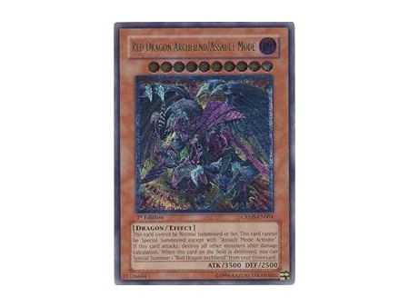Red Dragon Archfiend/Assault Mode (Ultimate Rare) – Crimson Crisis | Carta YUGIOH en México
