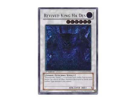 Revived King Ha Des (Ultimate Rare) – Crossroad of Chaos | Carta YUGIOH en México