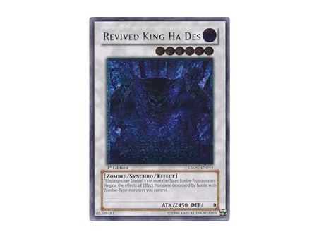 Revived King Ha Des (Ultimate Rare) – Crossroad of Chaos | Carta YUGIOH en México