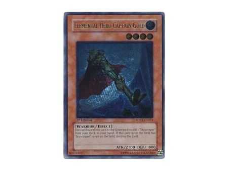 Elemental Hero Captain Gold (Ultimate Rare) – Force of the Breaker | Carta YUGIOH en México